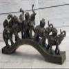 EUROPEAN BRONZE Elephant Carry Money Sign of Wealth and Good Fortune Bronze Sculpture Statue Decorative Handmade Gift view 2
