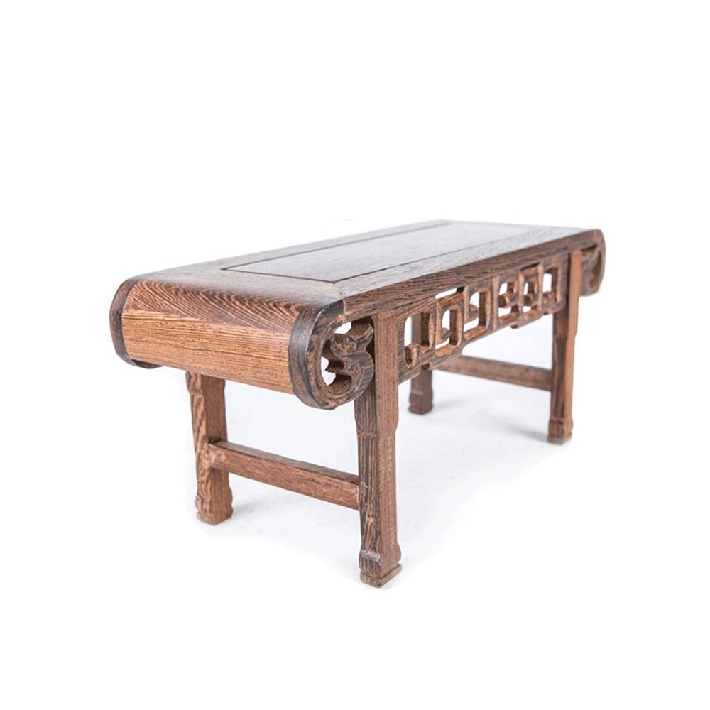 BONAD Wooden Decoration Wooden Base Bracket Solid Wood Stone Buddha Base Teapot Vase Wooden Tray