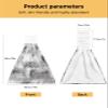 BOBOWUNY Modern Art 1 Pcs Hanging Kitchen Hand Towels, Abstract Gradient Black White Oil Painting Super Soft Microfiber Tie Towels Aborbent Washcloth for Bathroom Oven Tea Bar view 3