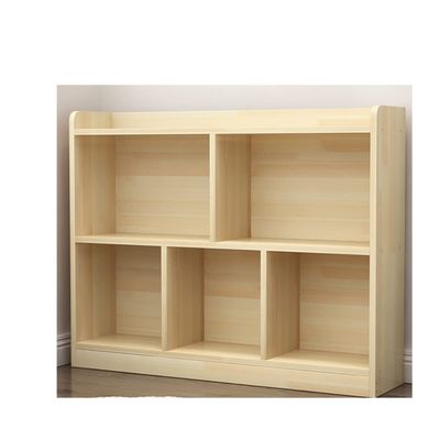 SUNESA Bookshelf Bookshelf Bookcase, Industrial Horizontal Long Shelf for Living Room Organizer for Living Room Storage Cubes Unit Shelf Bookcases