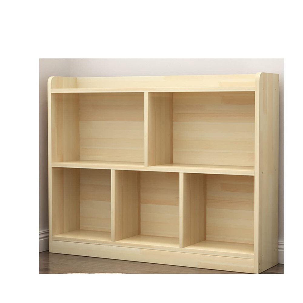 SUNESA Bookshelf Bookshelf Bookcase, Industrial Horizontal Long Shelf for Living Room Organizer for Living Room Storage Cubes Unit Shelf Bookcases