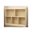 SUNESA Bookshelf Bookshelf Bookcase, Industrial Horizontal Long Shelf for Living Room Organizer for Living Room Storage Cubes Unit Shelf Bookcases view 1