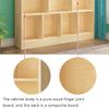 SUNESA Bookshelf Bookshelf Bookcase, Industrial Horizontal Long Shelf for Living Room Organizer for Living Room Storage Cubes Unit Shelf Bookcases view 4