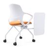 2 Pcs Durable Training Folding Chair,Adult Chair with Armrests,Metal Office ChairSimple Backrest Chair, for Home Office Metal Folding Stools view 4