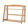 SUNESA Bookshelf Desktop Organizer Office Storage Rack Wood Display Shelf Office Storage Rack Small Bookshelf Modern Book Shelf for Bedroom Bookcases view 1