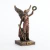 Veronese Design Nike Greek Goddess of Victory Resin Miniature Handpainted Bronze Finish view 2
