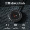 Texciting Electric Blanket Queen Size 84''X90'' - Heated Blanket with Dual Control Fast Heating 10 Heating Levels & 10 Hours Auto Off,ETL Certified Machine Washable (Black) view 2