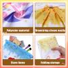 Kacctyen 16 Pcs Candyland Party Favors Goodie Bags, Polyester Drawstring Gift Bags with Stickers Candyland Themed Backpack Birthday Baby Shower Party Supplies view 3
