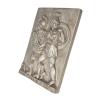 Ancient Greek Warriors Wall Tablet Bass Relief Terracotta Sculpture Home Decor view 2