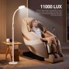 FBBJFF Light Therapy Lamp 11000 Lux, LED UV-Free Sunlight Lamp,Full Spectrum Happy Therapy Lamp with 10 Adjustable Brightness Levels, 2 in 1 Retractable Floor Light Therapy Lamp view 2