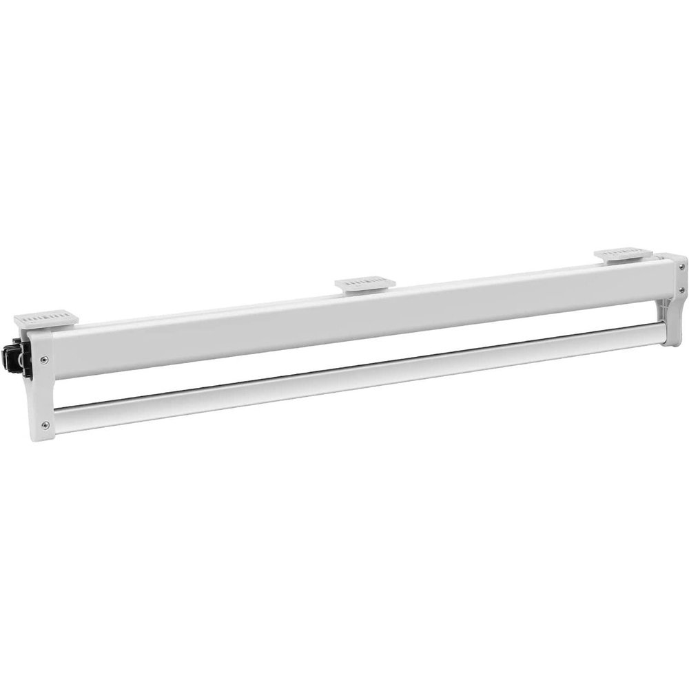 Extendable Clothes Rail for Closet, Pull Out Closet Rod Adjustable 30-80cm Wardrobe Rail Clothes Rack, Wardrobe Adjustable Clothes Hanger Rail Space Saving, 201 Steel Finished (Size : 542mm/21.3inch