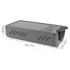 Kuuleyn Espresso Knock Box Drawer,Coffee Knock Box,Knock Box Drawer Coffee Grounds Stainless Steel Detachable Anti Slip Feet Coffee Ground Knock Container(Grey) view 2