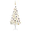 CUMYZO Artificial Christmas Tree with LEDs&Ball Set White 47.2" 3.57kg/7.85ib Christmas Trees view 1