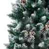 CUMYZO Artificial Christmas Tree with Pine Cones and White Snow 6 ft 6.8kg/14.96ib Christmas Trees view 3