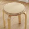 Happiness Decoration Round Seat Cushions for Stools with Ties 18-Inch Breathable Bar Stool Cushions Cover Tatami Cushion Pillow Kitchen, Home, Office Chair Pads (18 Inches, Khaki) view 1