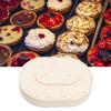 Asixxsix Rotary Sushi Machine, Home Electric Automatic Rotating Toys, Strong Scratch Sushi Display Table Swing Plate for Macarons, Cupcakes, Desserts, Sushi, Jewelry (Dessert) view 2