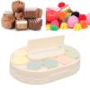 Asixxsix Rotary Sushi Machine, Home Electric Automatic Rotating Toys, Strong Scratch Sushi Display Table Swing Plate for Macarons, Cupcakes, Desserts, Sushi, Jewelry (Dessert) view 4
