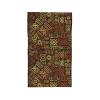 African Ethnic Hand Towels Set of 2, Highly Absorbent Ultra Soft Bath Fingertip Towel for Bathroom Beach Kitchen Spa Gym Yoga 27.5x15.7 Inch view 1