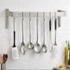 CenPro Commercial Kitchen Pot Rack, 36" Stainless Steel Wall-Mounted Single Line Pot Rack (#29N-079) view 2