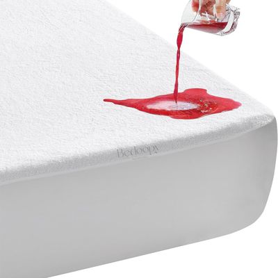 42X80 Truck Sleeper Waterproof Mattress Protector Pad Cover RV Bunk & Truck Sleeper Soft Terry Cotton White Luxury RV Mattress Protector 6" Inch Deep Pocket Easy Care