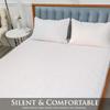 42X80 Truck Sleeper Waterproof Mattress Protector Pad Cover RV Bunk & Truck Sleeper Soft Terry Cotton White Luxury RV Mattress Protector 6" Inch Deep Pocket Easy Care view 4