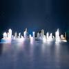 Anderson's Shiny Silver City Skyline Decorative Kit, Set of 2, Event Dcor, Silver Decorations view 1