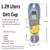 1.29 Liters Dirt Cup Assembly 440005853 Compatible with Hoover WindTunnel 2 Whole House Rewind UH71250 UH71251 (not Compatible with 1.5 Liters Dirt Cup) view 2