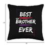 Best Step Brother Ever | Tee T- Throw Pillow view 4