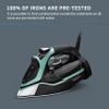 Rowenta Steam Force Stainless Steel Soleplate Steam Iron for Clothes, Anti-Drip Protection, 400 Microsteam Holes, 1800 Watts, Iron, Fabric Steamer, Garment Steamer for Clothes, Precision Tip, DW9440 view 4