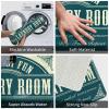 Abipuir Pioneer Woman Kitchen Rugs Laundry Room Runner Non Slip Laundry Mat Stuff for Bedroom Retro Decor (Size : 50X80CM) view 3