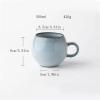 Coffee Cup 500ML Household Ceramic Latte Coffee Cup Large Capacity Mug Creative Belly Cup Creative Spherical Design Drinking Cup Tea Cup view 2