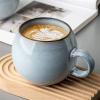 Coffee Cup 500ML Household Ceramic Latte Coffee Cup Large Capacity Mug Creative Belly Cup Creative Spherical Design Drinking Cup Tea Cup view 3
