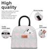 BALORAY Lunch Bag for Women Men Insulated Lunch Box for Adult Reusable Lunch Tote Bag for Work, Picnic or Travel (Triangle, M) view 2