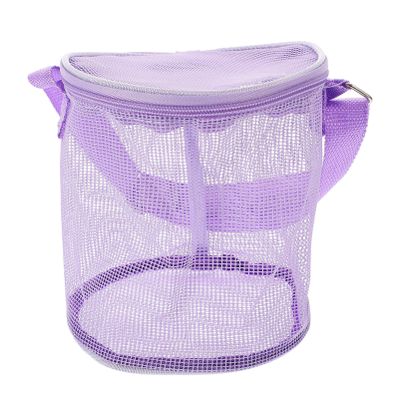 Yardenfun Beach Storage Bag Kids Crossbody Bag Tote Purse Organizer Insert Mesh Toy s Beach Shoulder Pool Towels Quick Dry Net Tote Supply Children Kids