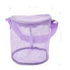 Yardenfun Beach Storage Bag Kids Crossbody Bag Tote Purse Organizer Insert Mesh Toy s Beach Shoulder Pool Towels Quick Dry Net Tote Supply Children Kids view 2