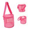 Yardenfun Boy Girl Beach Bag Mesh Storage Organizer for Sand Toys Portable Bucket for Shells and Accessories Lightweight for Beach Play and Outdoor Fun view 3