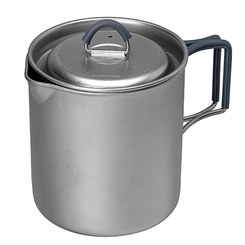 EVERNEW MP500 Flat ECA620 Titanium Cooker with Storage Bag