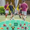 Batiyeer 36 Pack Soccer Keychains Bulk Soccer Party Favors Sports Valentines Key Chains Funny Ball Keyring for Women Men Sport Team Players Birthday Party Bag Gift Fillers view 4