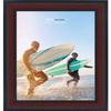 Poster Palooza 11x15 Traditional Mahogany Complete Wood Picture Frame with UV Acrylic Plexiglass, Foam Board Backing & Hardware Included view 4
