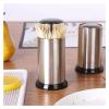 Toothpick Holder Toothpick Dispenser Toothpick Press Box Stand Creative Storage Containers Holder Automatic Spring Cover Kitchen Organizer Boxes Toothpick Dispenser Container view 1