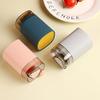 Toothpick Holder Toothpick Dispenser 1pc Home Furnishings Transparent Pressed Automatic Toothpick Holder Square Toothpick Box Household Storage Container Toothpick Dispenser Container (Color : 1) view 4