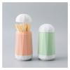 Toothpick Holder Toothpick Dispenser Toothpick Box Restaurant Picky Toothpicks Cans Cotton Swabs Storage Boxes Toothpick Holder Toothpick Dispenser Container (Color : BLUE WHITE) view 3