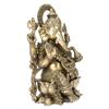 Liv Brass Lord Ganesha Statue 13 Inch Large  Handmade Solid Brass Ganesh Idol with Antique Finish, Hindu Elephant God Sculpture for Home Decor, Pooja Room, Office & Housewarming Gift view 2