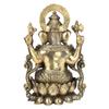 Liv Brass Lord Ganesha Statue 13 Inch Large  Handmade Solid Brass Ganesh Idol with Antique Finish, Hindu Elephant God Sculpture for Home Decor, Pooja Room, Office & Housewarming Gift view 4