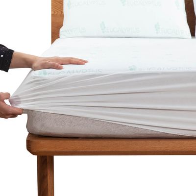 Eucalyptus Scented Mattress Cover, Polyester, Plush Comfort, Exlusively Designed by OakRidgeTM, King