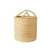 Handwoven Laundry Basket with HandlesWoven Baskets for GiftsLaundry Hamper Large Storage Basket for Pillows, Towels, Blankets and ToysElegance and Decorative Basket for Your Living Room view 1
