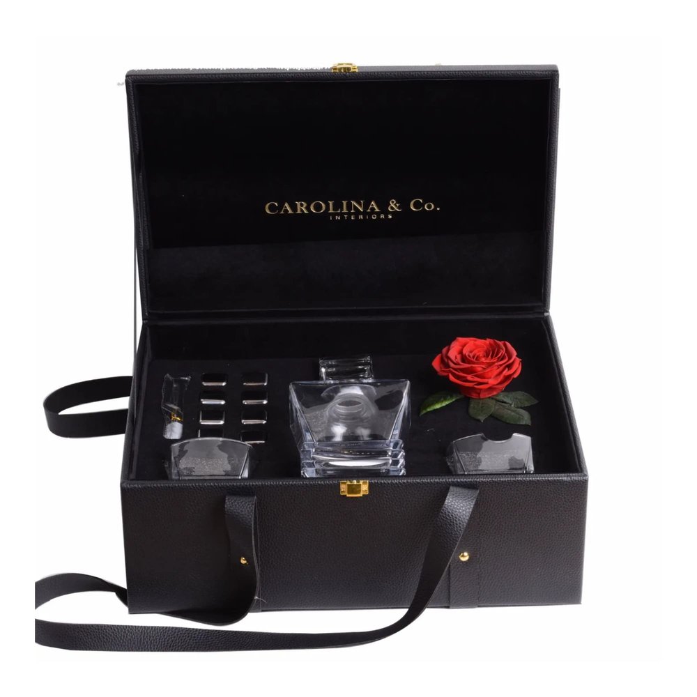 Carolina Whiskey Box Gift Set (RED)