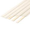 Mellow Fabric Covered Wood Slats, Bunkie Board Mattress Support, Box Spring or Bed Slat Replacement, Twin, Beige view 2