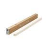 Mellow Fabric Covered Wood Slats, Bunkie Board Mattress Support, Box Spring or Bed Slat Replacement, Twin, Beige view 4