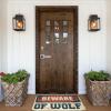 Abipuir Kichen Mats Floor Home Sweet Home Beware of Wolf Rug Boys Bedroom Decor Funny Sogns (Size : 40X60CM) view 2